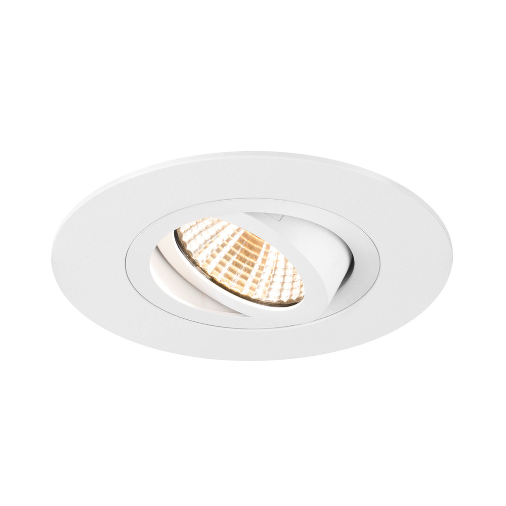 NEW TRIA® 75 XL, aro para encastrar no teto, D: 11 A: 2,6 cm, IP 20, branco