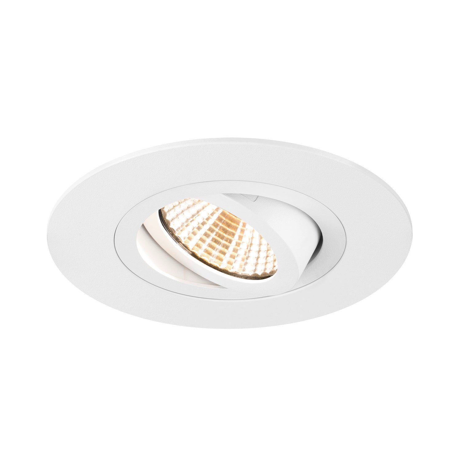 NEW TRIA® 75 XL, aro para encastrar no teto, D: 11 A: 2,6 cm, IP 20, branco