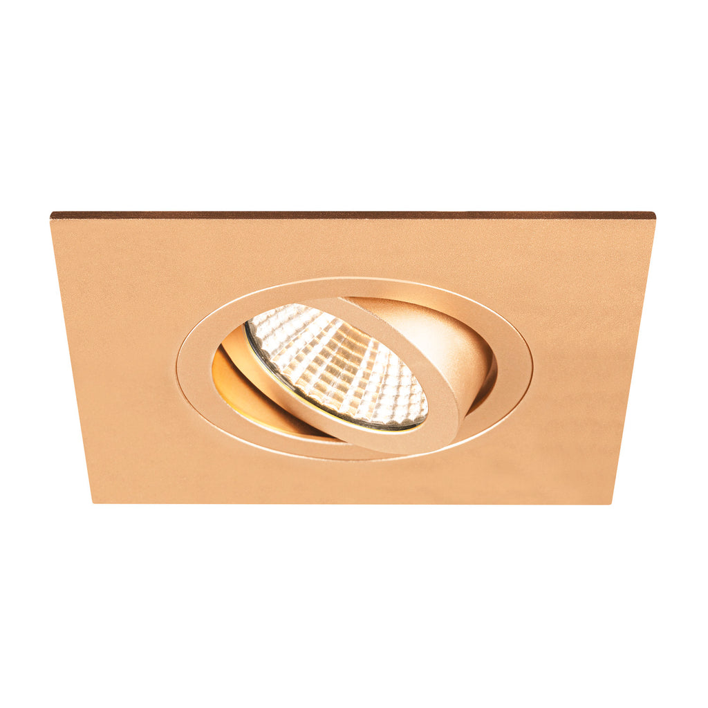 NEW TRIA® 75 XL, aro para encastrar no teto, C: 11 L: 11 A: 2,6 cm, ouro rosa