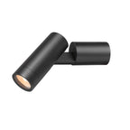 S-TUBE, luminária saliente para a parede, redonda, 1x máx. 10 W GU10, preto