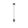 LALU®, luminária suspensa, Mix&Match, 150 cm, E27,máx. 10 W, preto