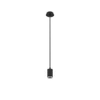 LALU®, luminária suspensa, Mix&Match, 150 cm, E27,máx. 10 W, preto
