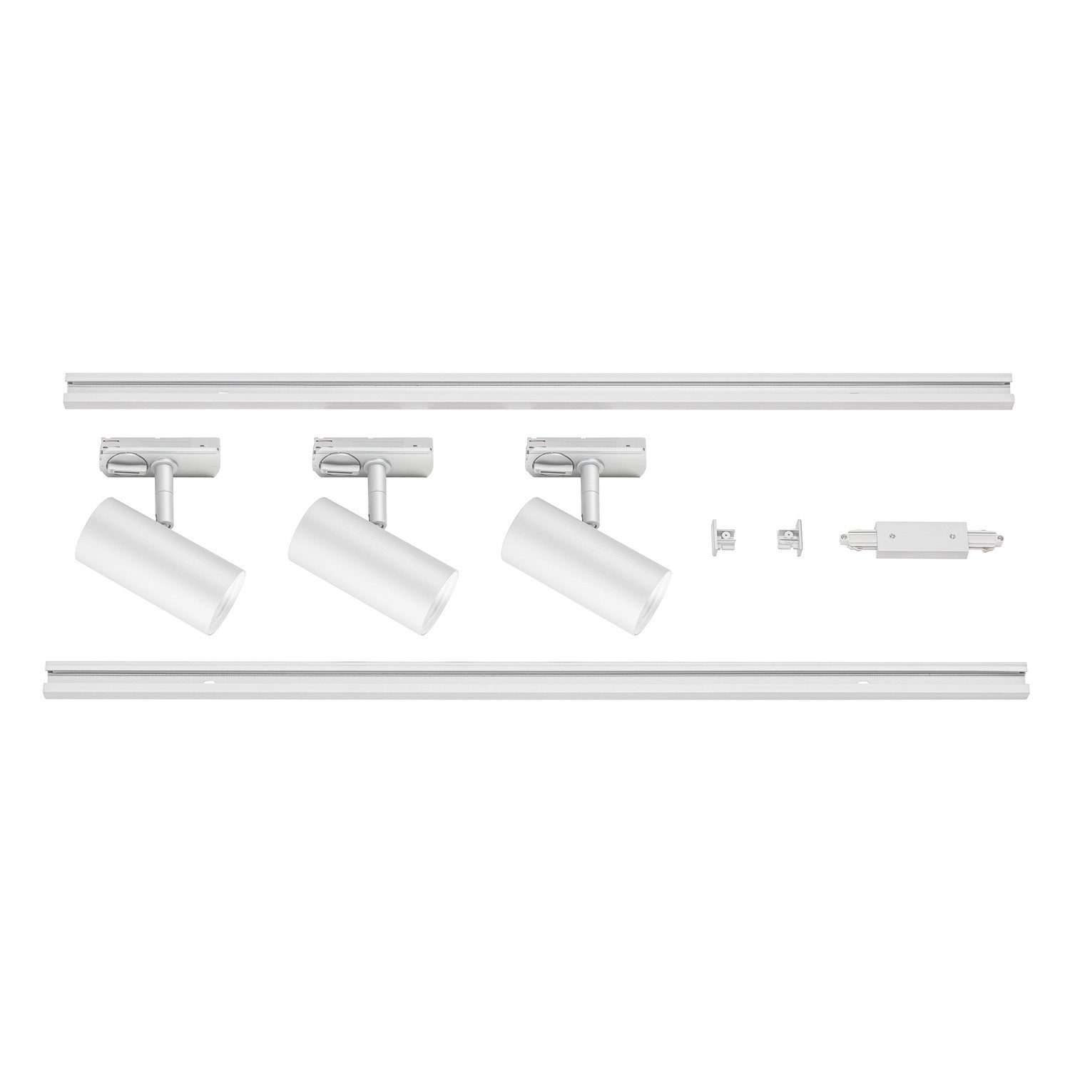 NOBLO® SPOT, conjunto sistema de trilhos, redondo, 2700 K, 19 W, secção de fase, 32°, branco