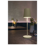 VINOLINA TWO, luminária de mesa, bateria, IP65, 2200/2700/3000 K, TOUCH, verde