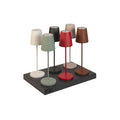 VINOLINA TWO, luminária de mesa, bateria, IP65, 2200/2700/3000 K, TOUCH, verde