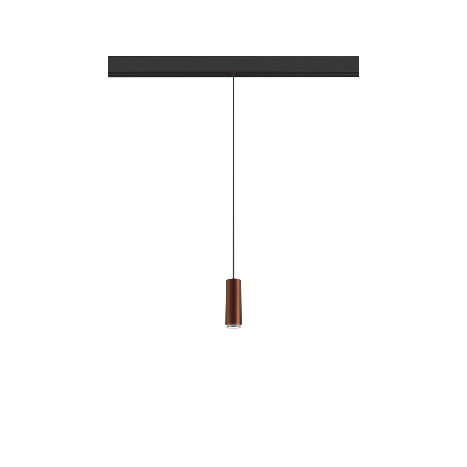 LALU®, luminária suspensa, 48V, Led Base, Mix&Match, 150 cm, 8 W, 3000 K, DALI, bronze