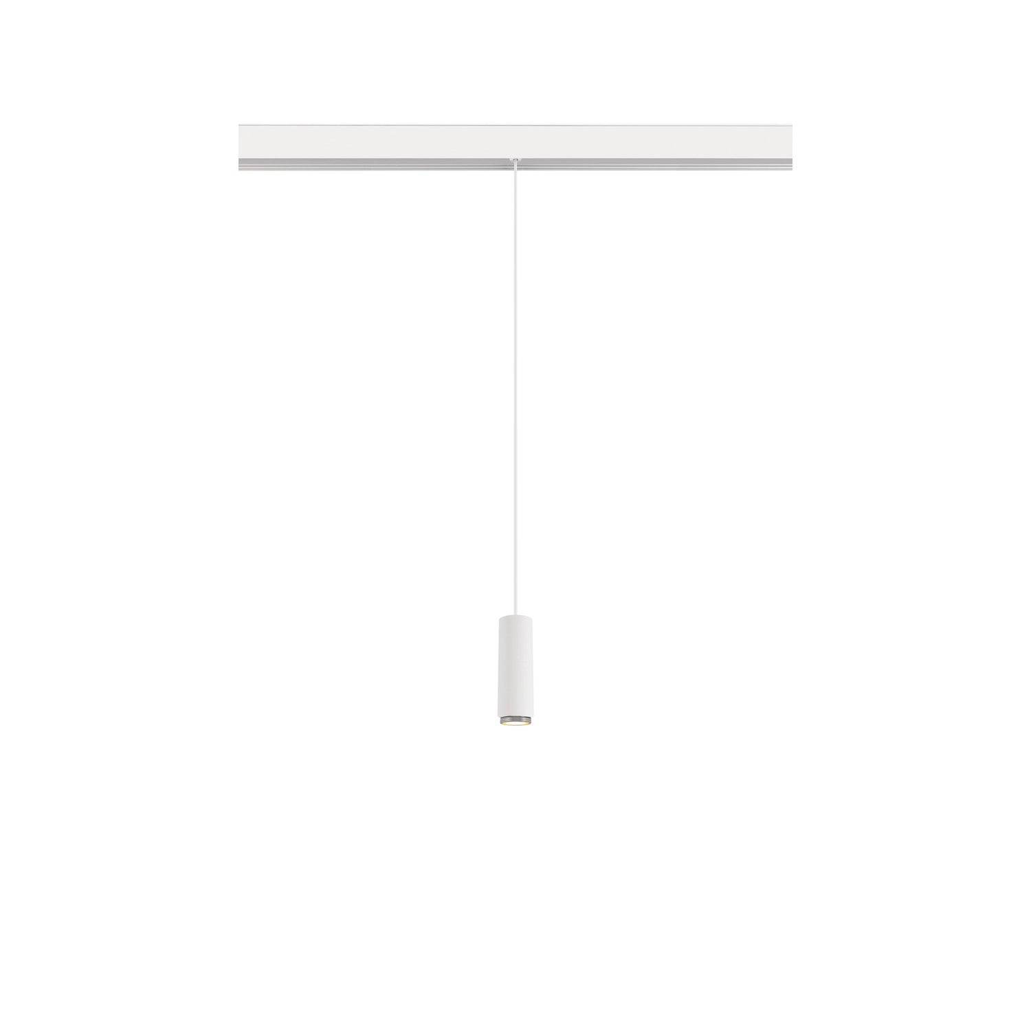 LALU®, luminária suspensa, 48V, Led Base, Mix&Match, 150 cm, 8 W, 3000 K, DALI, branco
