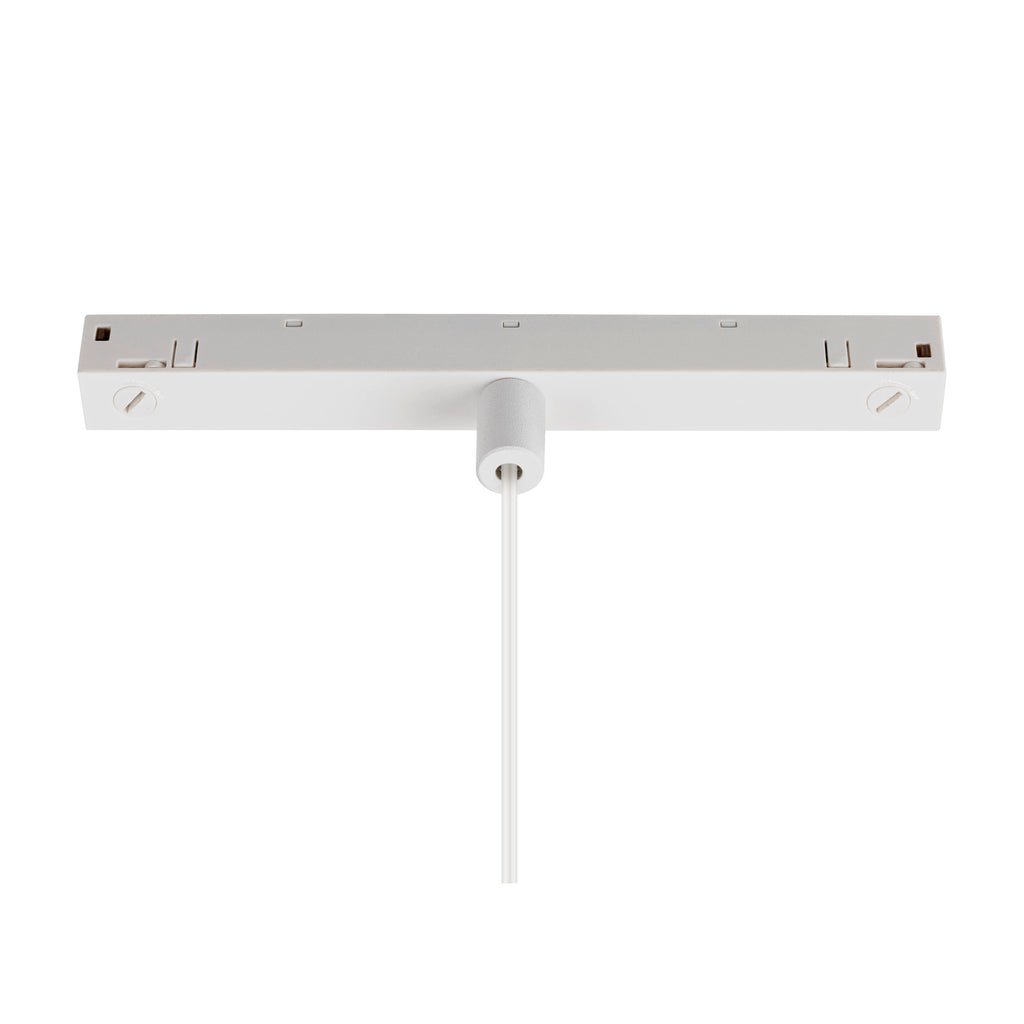 LALU®, luminária suspensa, 48V, Led Base, Mix&Match, 150 cm, 8 W, 3000 K, DALI, branco