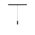 LALU®, luminária suspensa, 48V, Led Base, Mix&Match, 150 cm, 8 W, 3000 K, DALI, preto