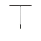 LALU®, luminária suspensa, 48V, Led Base, Mix&Match, 150 cm, 8 W, 3000 K, DALI, preto