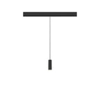LALU®, luminária suspensa, 48V, Led Base, Mix&Match, 150 cm, 8 W, 3000 K, DALI, preto
