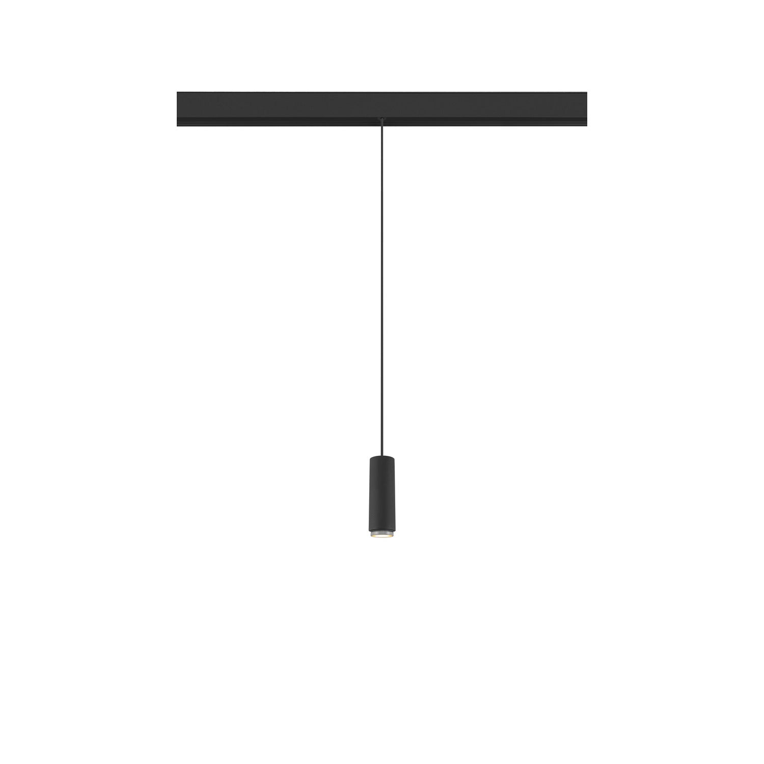 LALU®, luminária suspensa, 48V, Led Base, Mix&Match, 150 cm, 8 W, 3000 K, DALI, preto