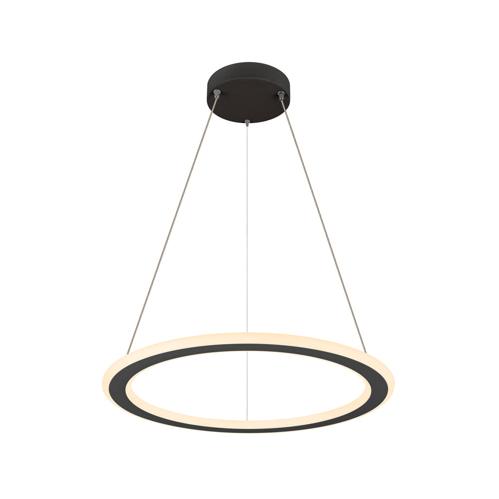 ONE FLAT PD, individual, luminária suspensa, 180 cm, 2700/3000 K, PHASE, preto