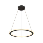 ONE FLAT PD, individual, luminária suspensa, 180 cm, 2700/3000 K, PHASE, preto