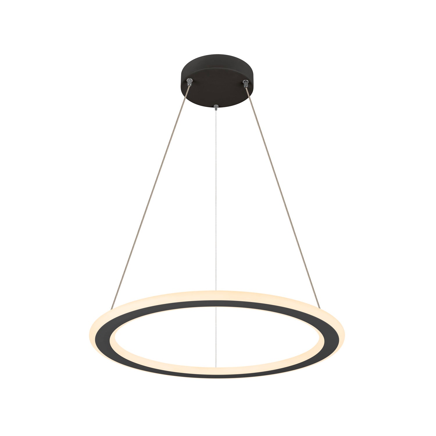 ONE FLAT PD, individual, luminária suspensa, 180 cm, 2700/3000 K, PHASE, preto