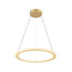ONE FLAT PD, individual, luminária suspensa, 180 cm, 2700/3000 K, PHASE, latão