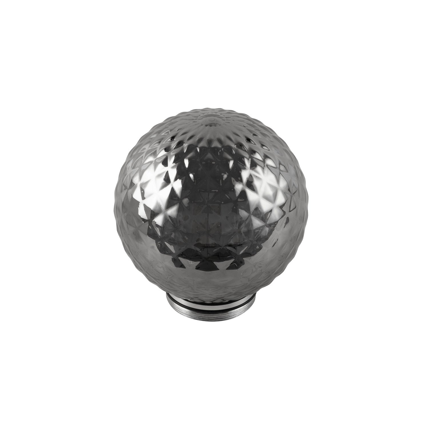 VARYT abajur de vidro, Diamant smoke