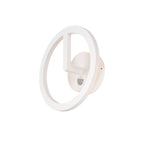 Q-RING, luminária de parede, sensor, 3000 K, IP54, branco