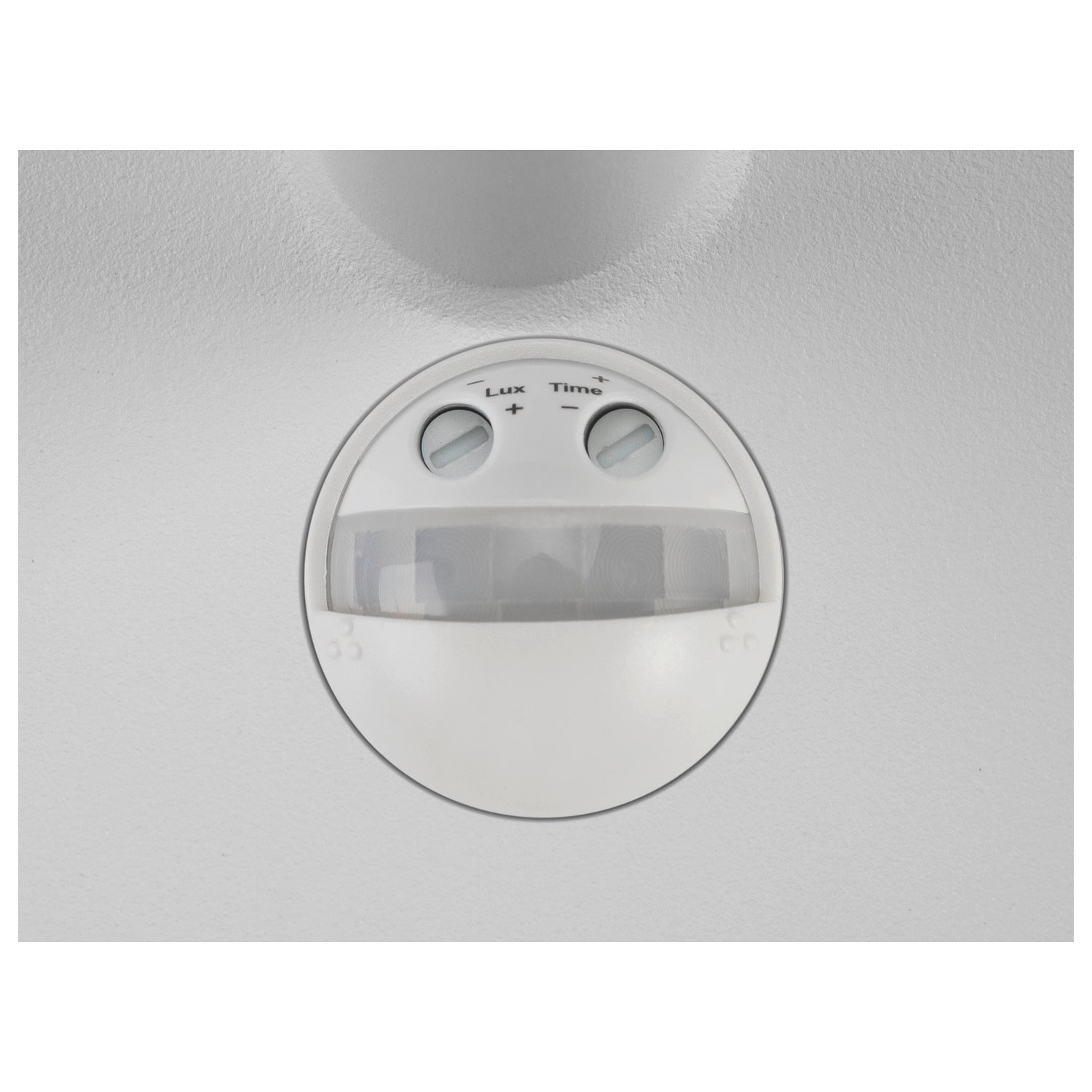 Q-RING, luminária de parede, sensor, 3000 K, IP54, branco