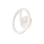 Q-RING, luminária de parede, 3000 K, PHASE, IP65, branco