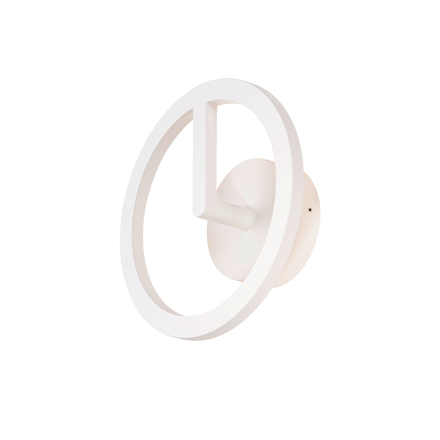 Q-RING, luminária de parede, 3000 K, PHASE, IP65, branco