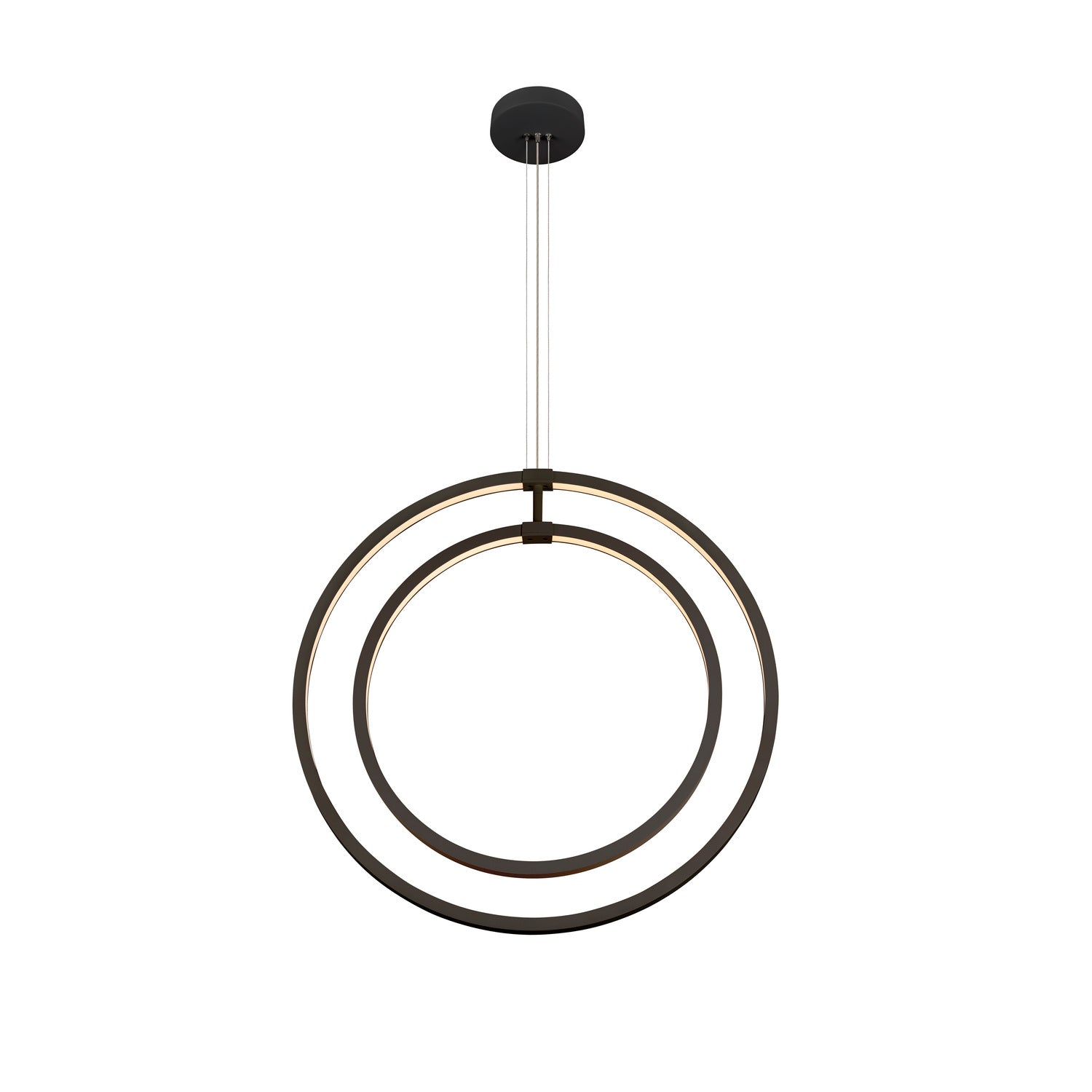 ONE VERTICAL PD, iluminária suspensa, 2700/3000 K, PHASE, preto