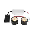NEW TRIA®, Módulo LED duplo, 3000 K, 38°, PHASE, preto
