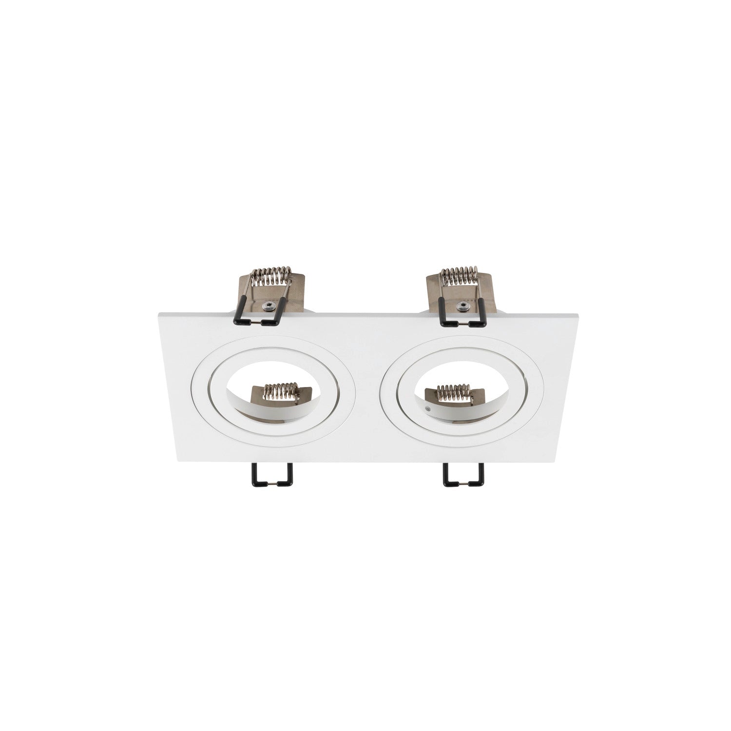 NEW TRIA - NOVO TRIA® 155, anel de teto embutido, C: 17 L: 9 A: 4 cm, duas lâmpadas, IP 20, branco