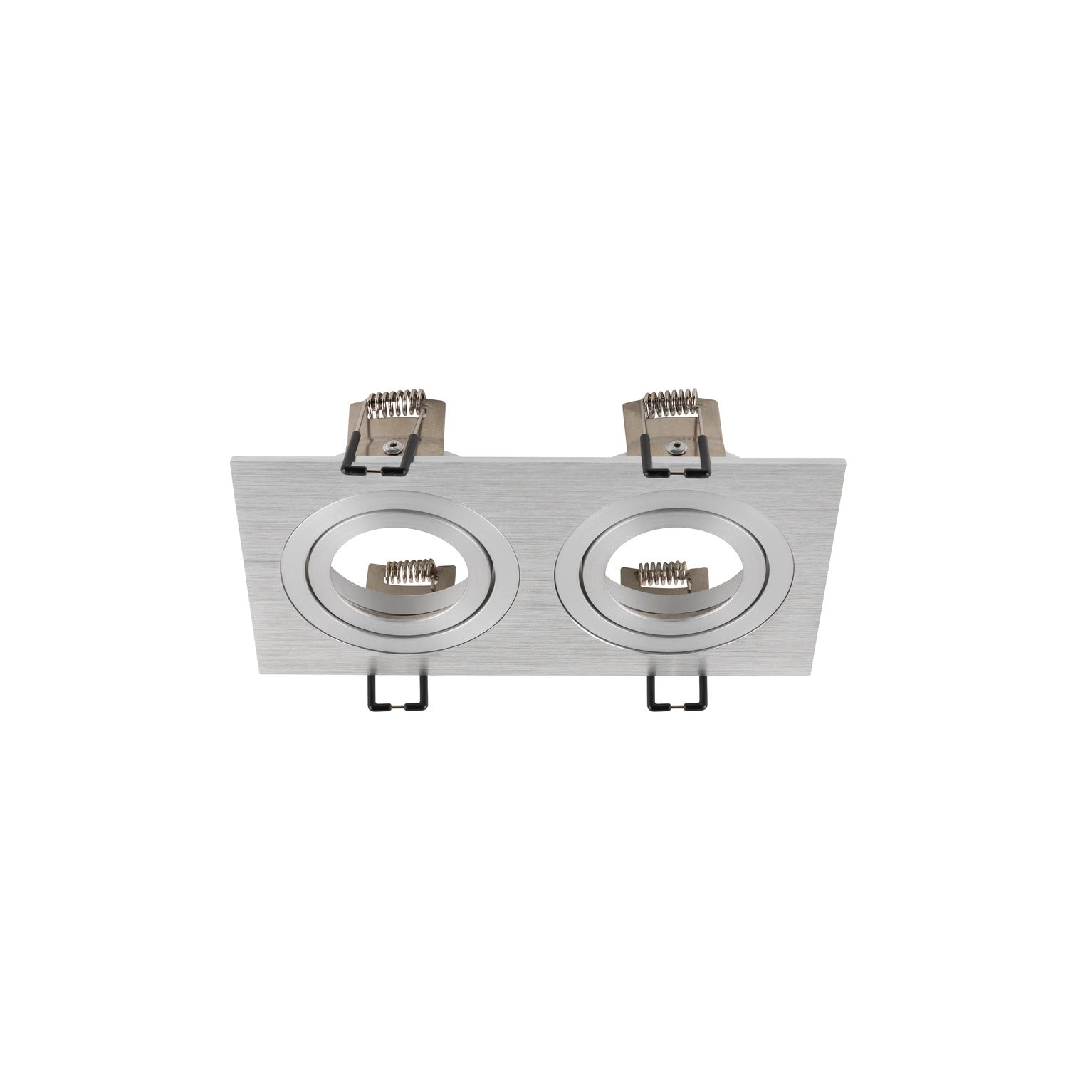 NEW TRIA - NOVO TRIA® 155, anel de teto embutido, C: 17 L: 9 A: 4 cm, duas lâmpadas, IP 20, alumínio