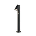 T-TUBE 70 POLE, luminária de exterior de instalação livre, GU10, simples, sensor, IP44, máx. 10 W, preto