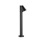 T-TUBE 70 POLE, candeeiro de pé exterior, GU10, simples, IP65, máx. 10 W, preto