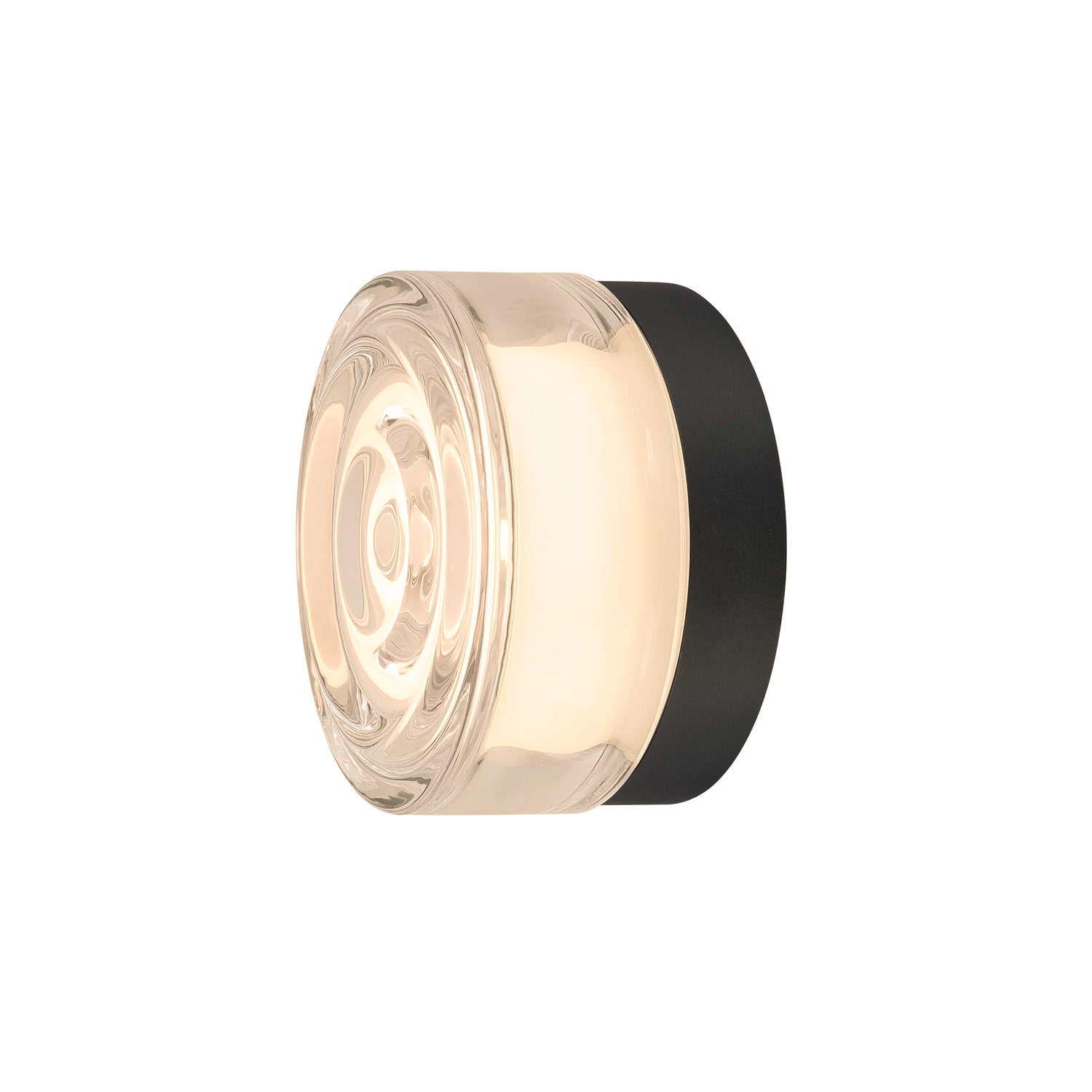 CYFT WAVE, luminária saliente para parede e teto, 2700/3000/4000 K, 6,5 W, PHASE, preto / leitoso