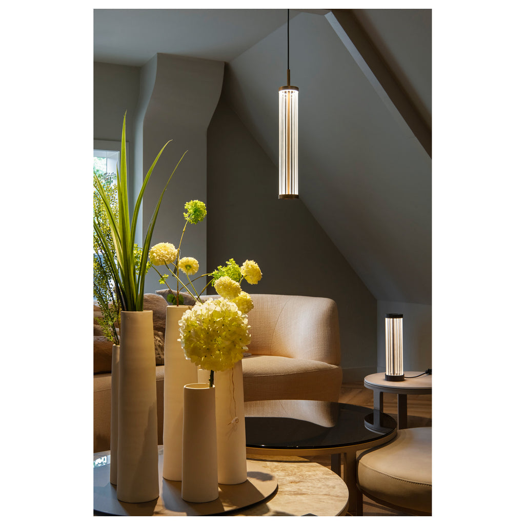 QUIMERA, Candeeiro suspenso, 150 cm, 2700/3000 K, PHASE, latão