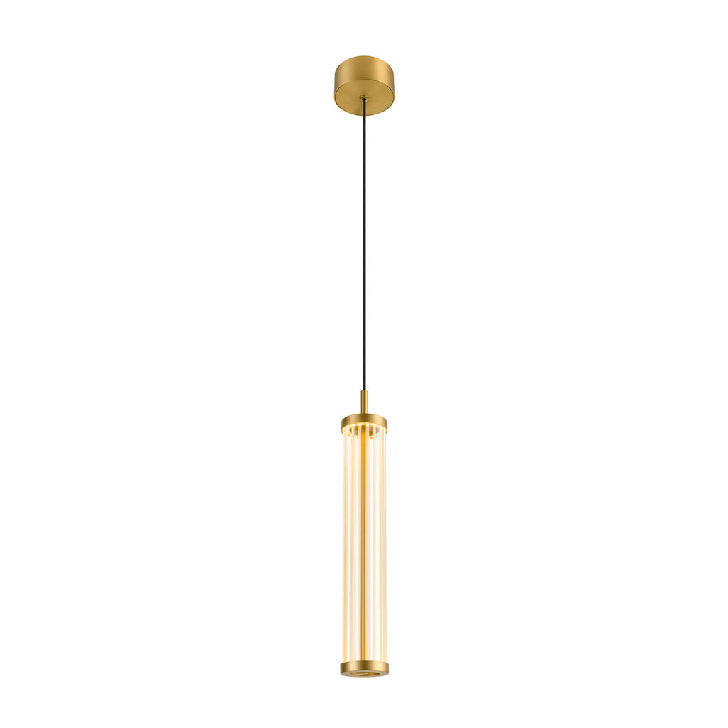 QUIMERA, Candeeiro suspenso, 150 cm, 2700/3000 K, PHASE, latão