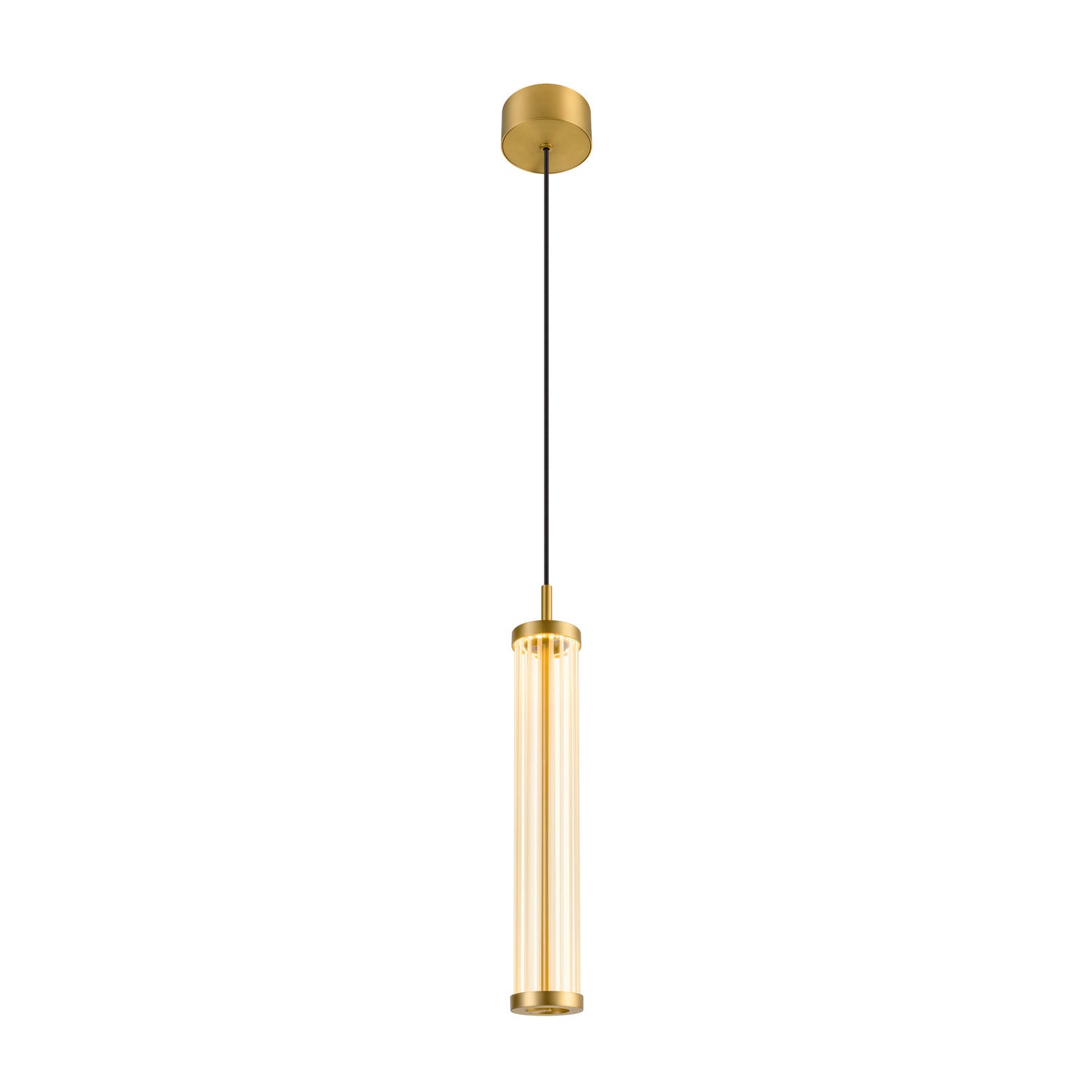 QUIMERA, Candeeiro suspenso, 150 cm, 2700/3000 K, PHASE, latão