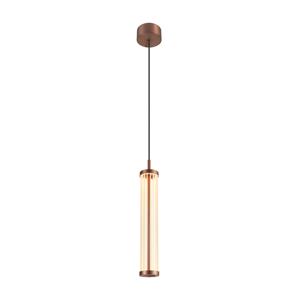QUIMERA, Candeeiro suspenso, 150 cm, 2700/3000 K, PHASE, cobre