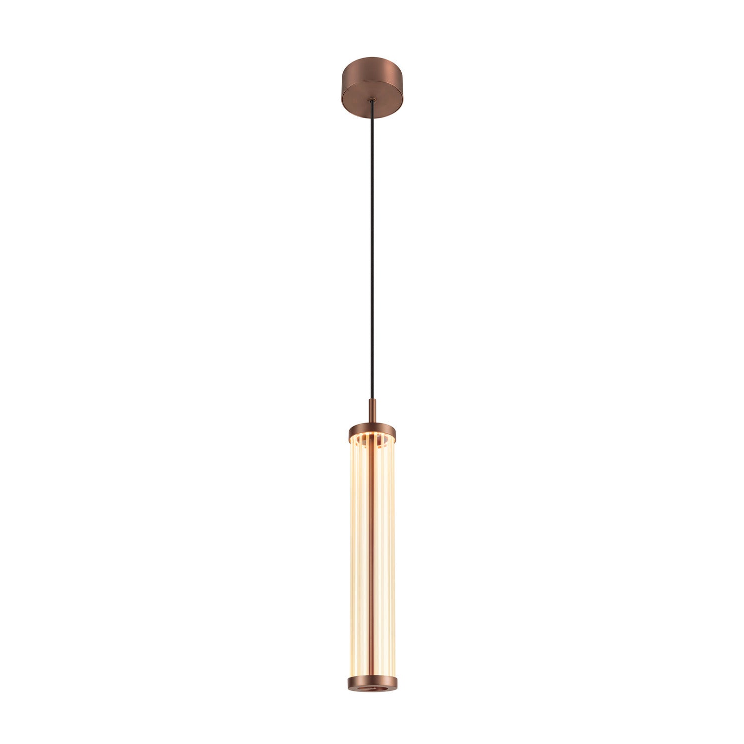 QUIMERA, Candeeiro suspenso, 150 cm, 2700/3000 K, PHASE, cobre