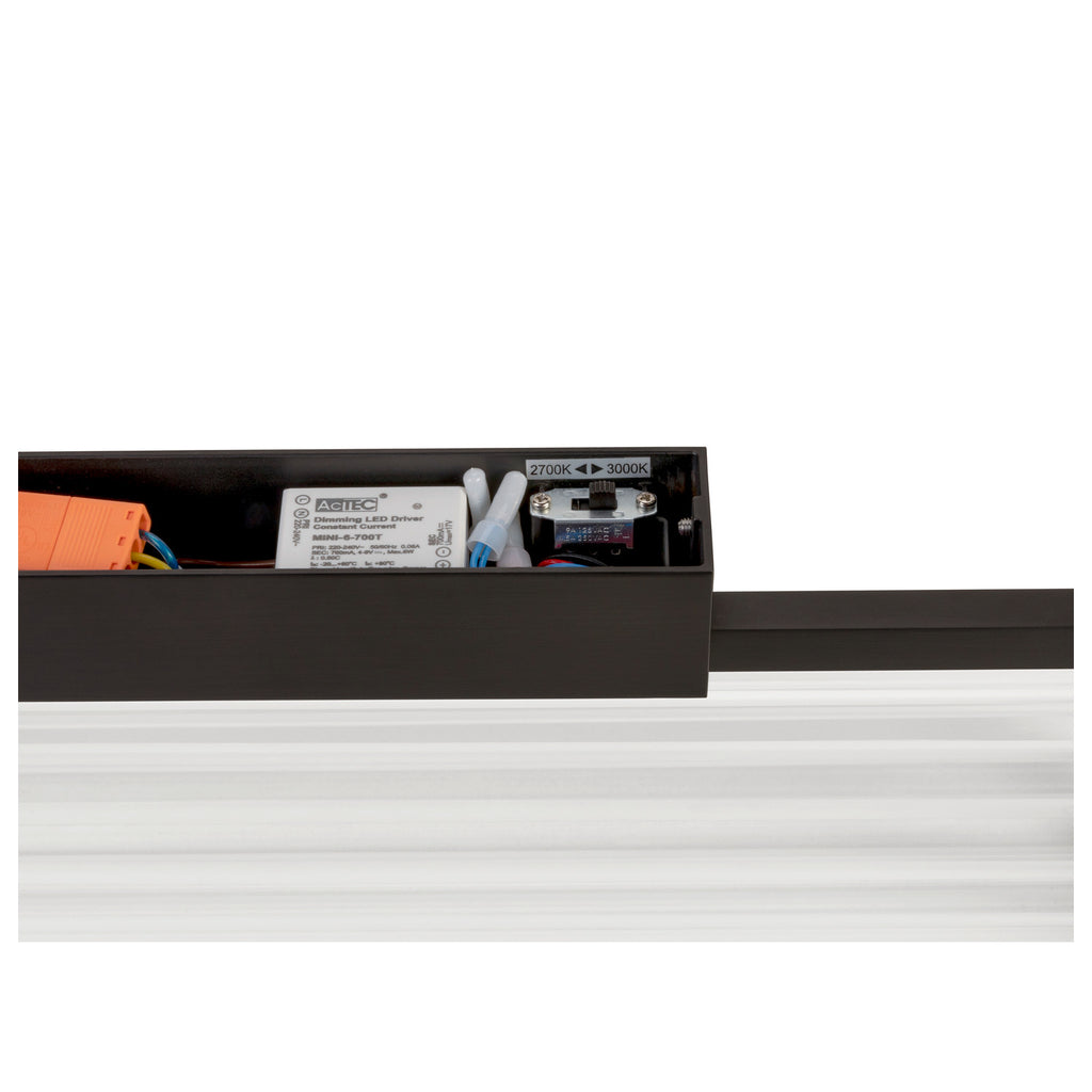 QUIMERA, Aplique de Parede, 2700/3000 K, PHASE, preto