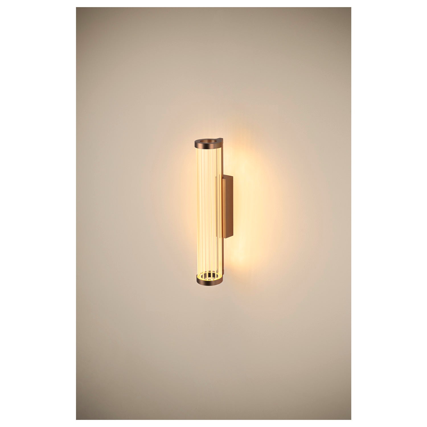 QUIMERA, Aplique de Parede, 2700/3000 K, PHASE, cobre