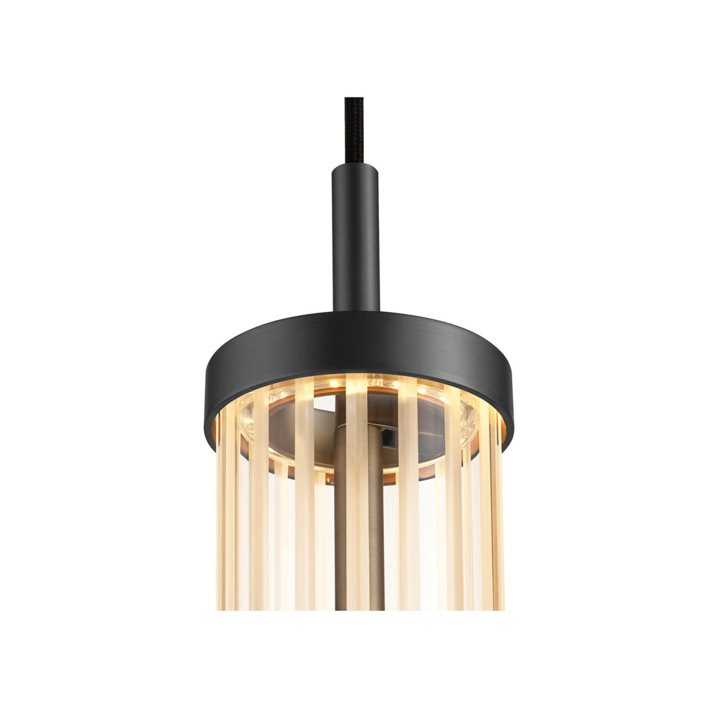 QUIMERA, Candeeiro suspenso, incl. Adaptador 1P, 2700 K, PHASE, preto