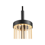 QUIMERA, Candeeiro suspenso, incl. Adaptador 1P, 2700 K, PHASE, preto