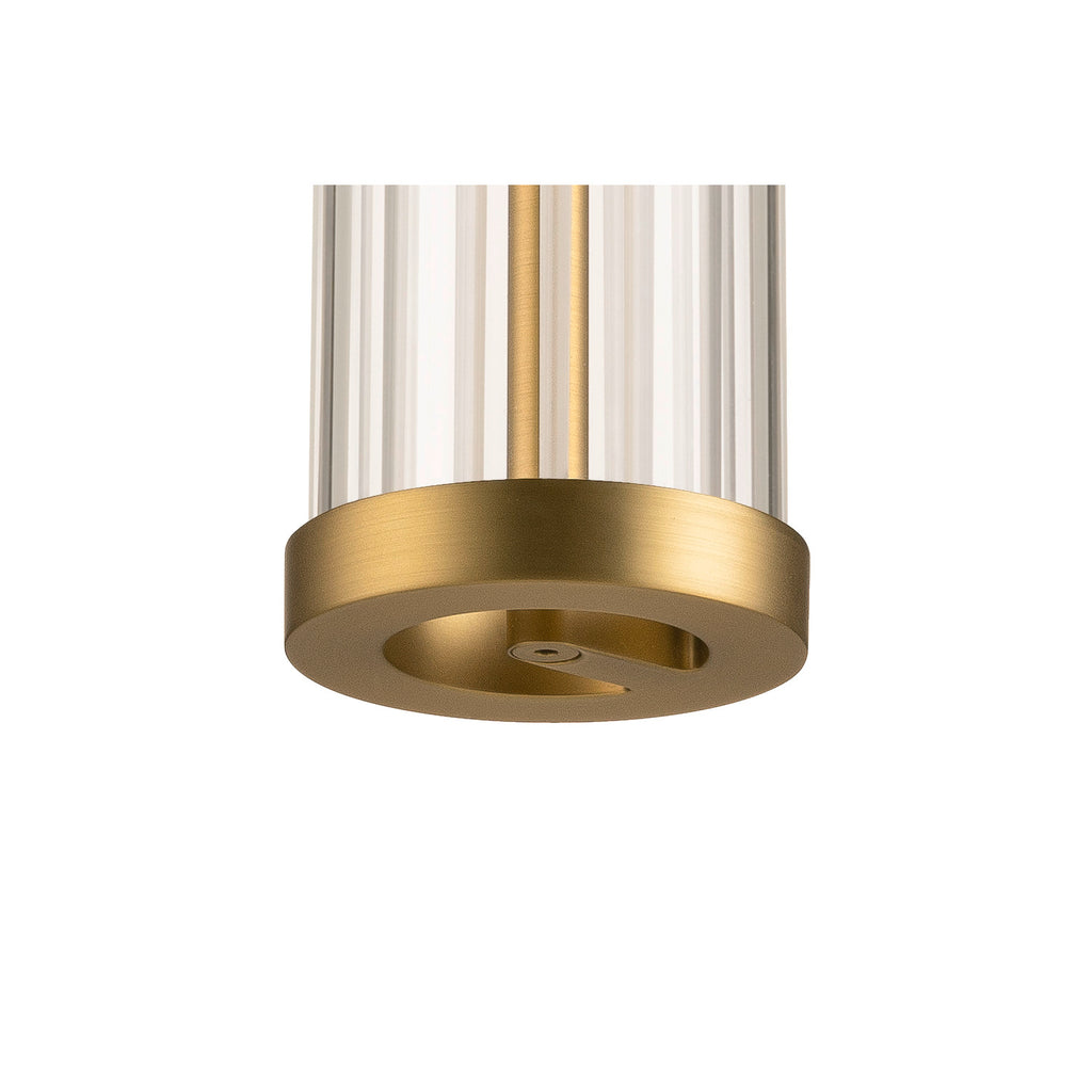 QUIMERA, Candeeiro suspenso, incl. 1 adaptador, 2700 K, PHASE, latão