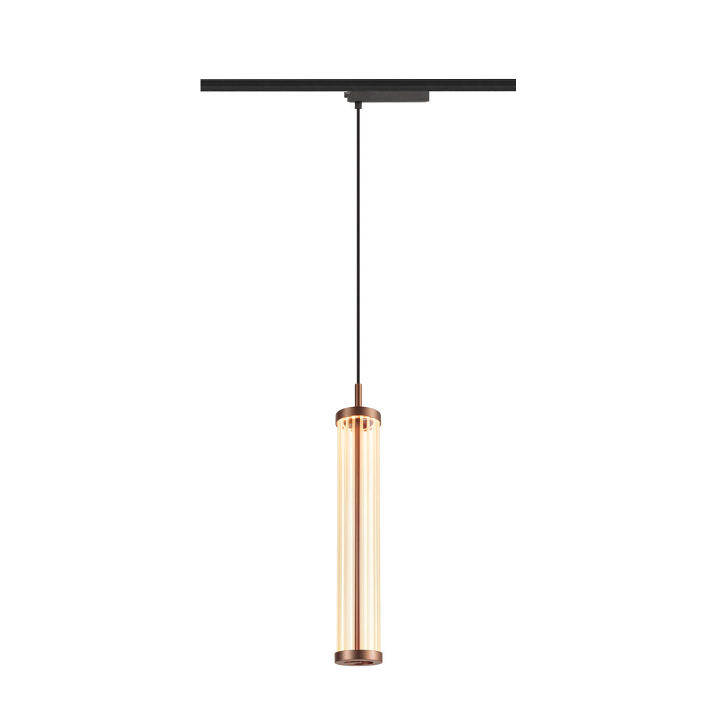 QUIMERA, Candeeiro suspenso, incl. 1 adaptador, 2700 K, PHASE, cobre