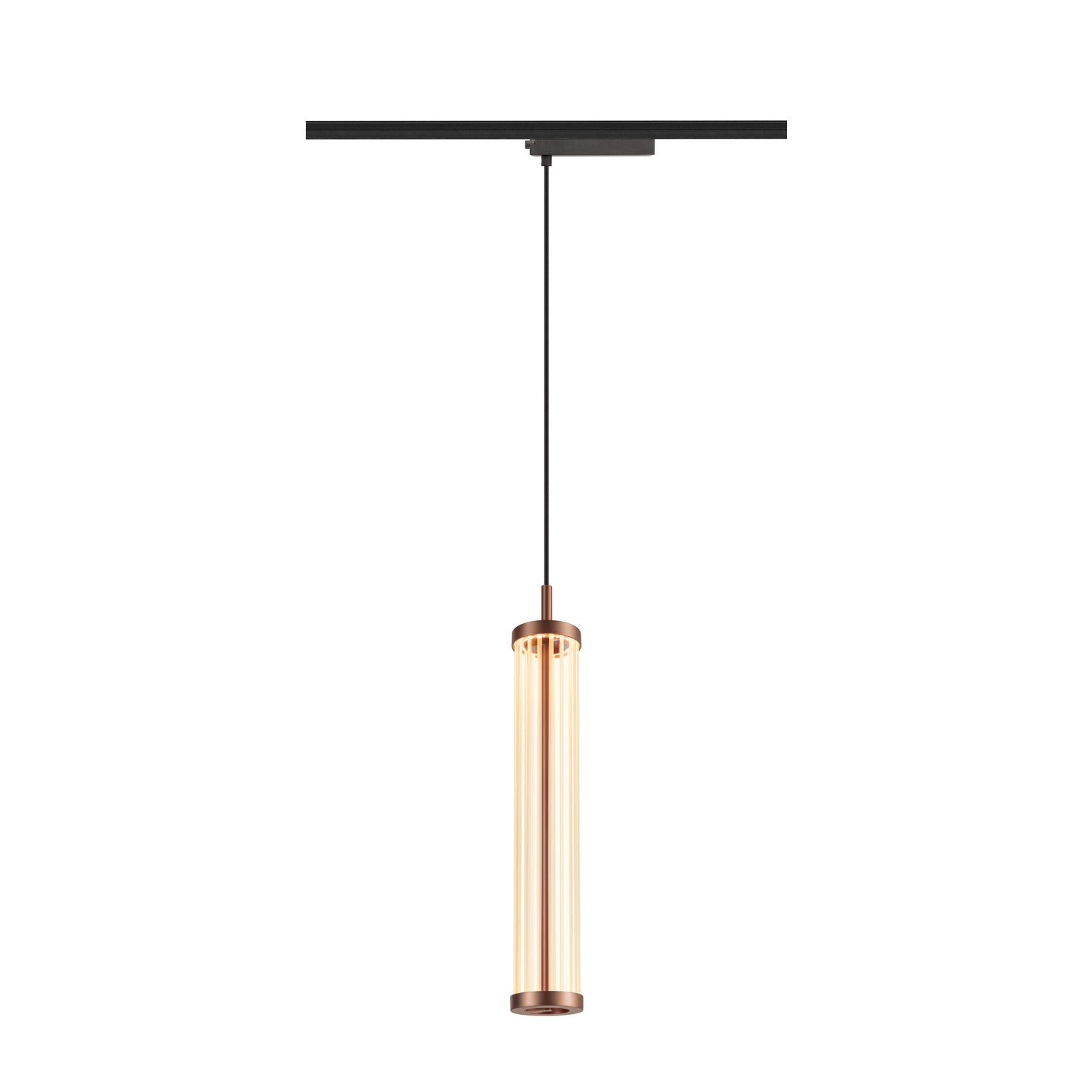 QUIMERA, Candeeiro suspenso, incl. 1 adaptador, 2700 K, PHASE, cobre