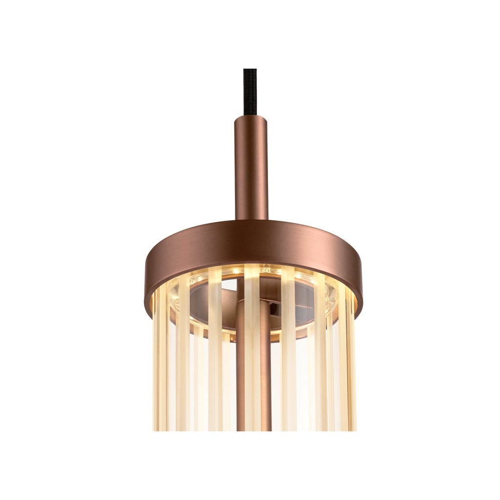 QUIMERA, Candeeiro suspenso, incl. 1 adaptador, 2700 K, PHASE, cobre