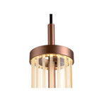 QUIMERA, Candeeiro suspenso, incl. 1 adaptador, 2700 K, PHASE, cobre