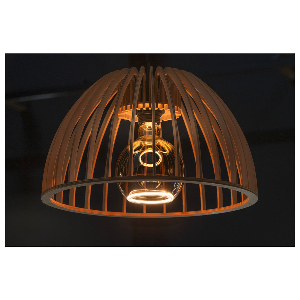 LEUCHTMITTEL - LED Globo Flutuante 125, LED, preto esfumado, E27, PHASE, 6 W, 1900 K
