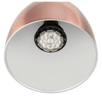PARA CONE 14, luminária de sistema trifásico, GU10, cobre/branco
