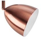 PARA CONE 14, luminária de sistema trifásico, GU10, cobre/branco