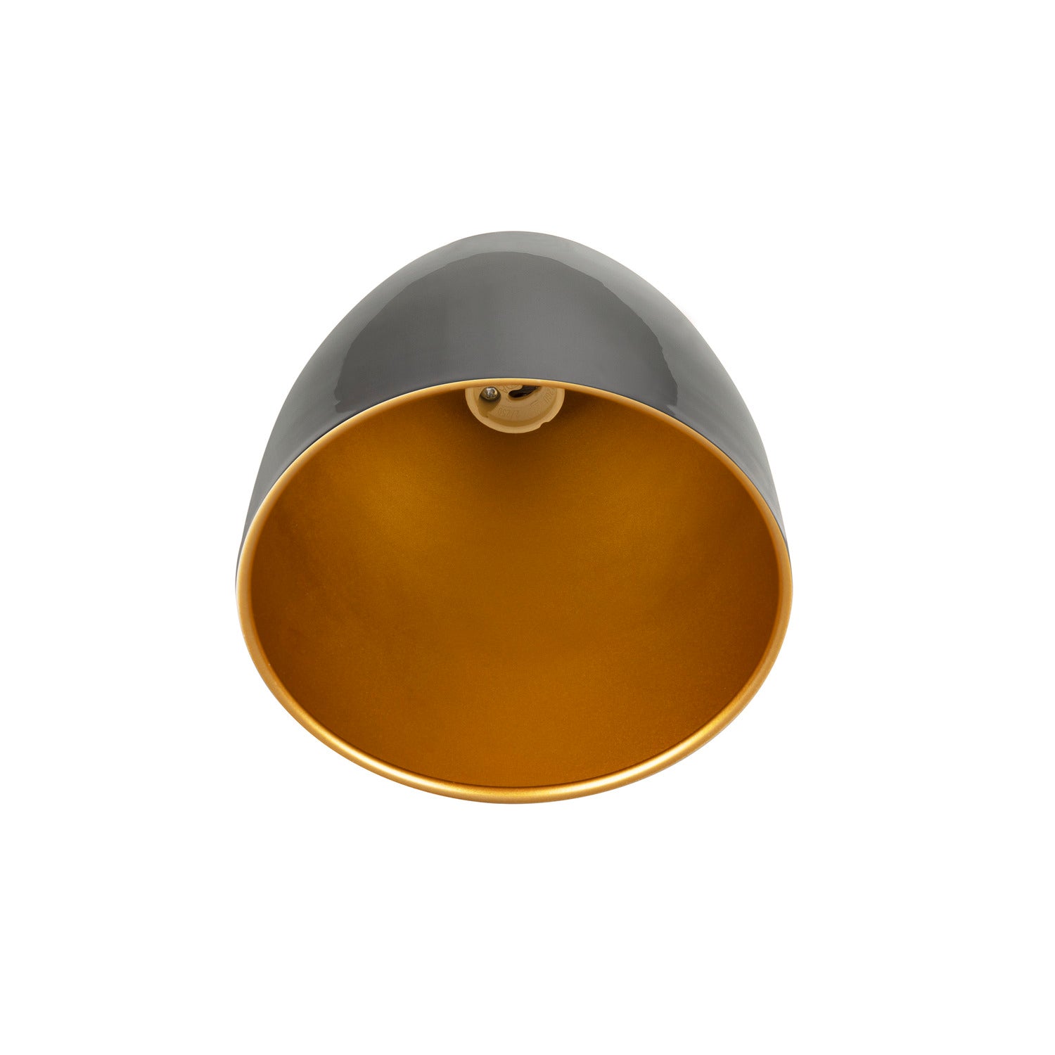 PARA CONE 14, luminária suspensa para sistema monofásico, GU10, preto/dourado